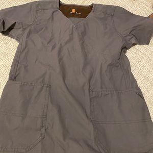 Carhartt grey scrub set
